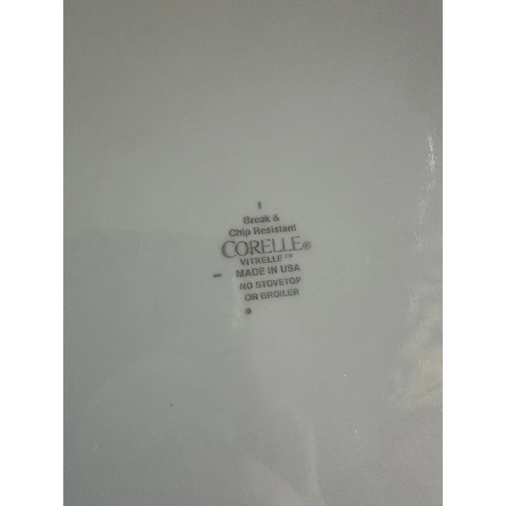 Vintage Corelle Winter White Pie Plate 10 1/4” Excellent Condition